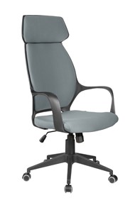 Кресло компьютерное Riva Chair 7272 (Серый/черный) в Магадане