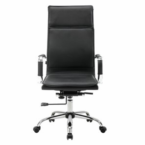 Офисное кресло Brabix Cube EX-523 (экокожа, хром, черное) 531946 в Магадане - предосмотр 4