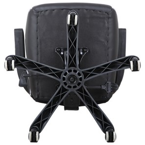 Кресло компьютерное Brabix Techno Pro GM-003 (экокожа, черное/серое, вставки серые) в Магадане - предосмотр 6