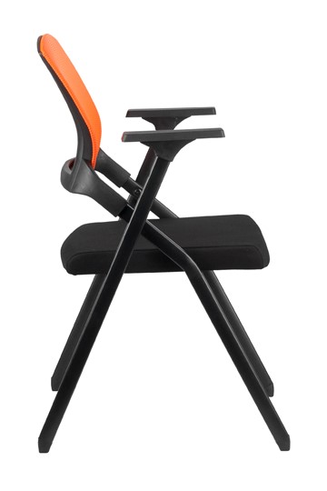 Офисное кресло складное Riva Chair M2001 (Оранжевый/черный) в Магадане - изображение 2