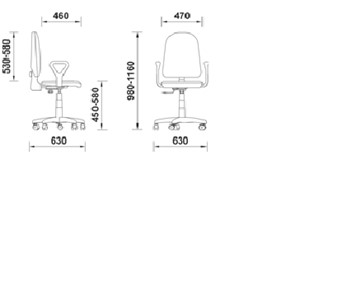 Кресло офисное Prestige GTPRN, кож/зам V4 в Магадане - предосмотр 1
