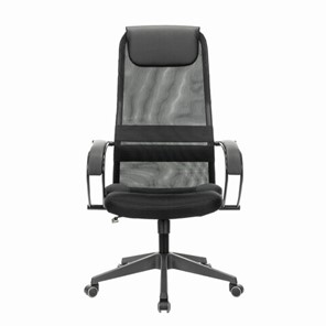 Компьютерное кресло Brabix Premium Stalker EX-608 PL (ткань-сетка/кожзам, черное) 532090 в Магадане - предосмотр 1