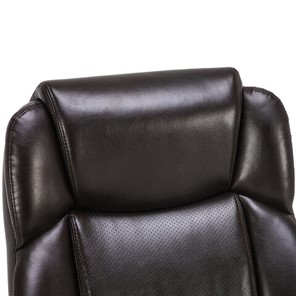 Офисное кресло Brabix Premium Favorite EX-577 (пружинный блок, рециклир. кожа, коричневое) 531936 в Магадане - предосмотр 5
