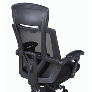 Компьютерное кресло Brabix Nexus ER-401 (с подлокотниками, черное) 531835 в Магадане - предосмотр 4