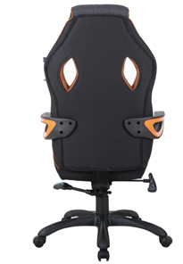 Кресло офисное Brabix Techno Pro GM-003 (ткань, черное/серое, вставки оранжевые) в Магадане - предосмотр 4