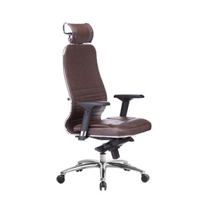 Офисное кресло Samurai KL-3.04, темно-коричневый в Магадане - предосмотр 2