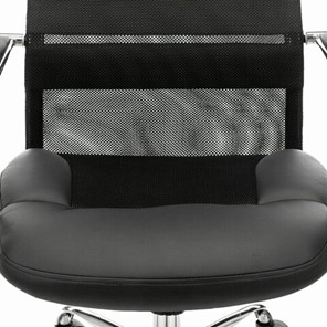 Компьютерное кресло Brabix Premium Stalker EX-608 CH (хром, ткань-сетка/кожзам, черное) 532091 в Магадане - предосмотр 6