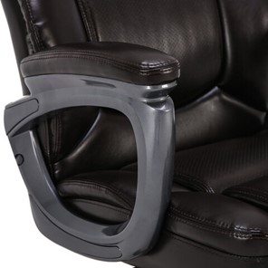 Офисное кресло Brabix Premium Favorite EX-577 (пружинный блок, рециклир. кожа, коричневое) 531936 в Магадане - предосмотр 9