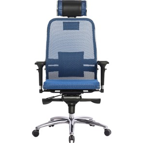 Кресло офисное Samurai S-3.04, синий в Магадане - предосмотр 1