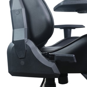 Кресло офисное Brabix GT Carbon GM-115 (две подушки, экокожа, черное) в Магадане - предосмотр 11
