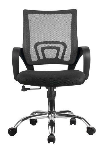 Кресло компьютерное Riva Chair 8085 JE (Черный) в Магадане - изображение 1