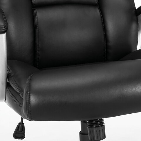 Кресло Brabix Premium Grand EX-501 (рециклированная кожа, черное) 531950 в Магадане - изображение 8