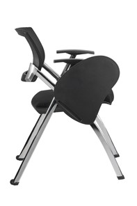 Офисное кресло складное Riva Chair 462ТEС (Черный) в Магадане - предосмотр 2