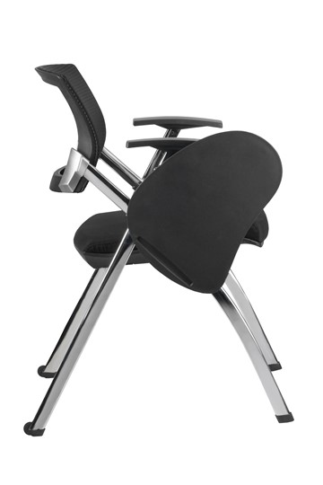 Офисное кресло складное Riva Chair 462ТEС (Черный) в Магадане - изображение 2