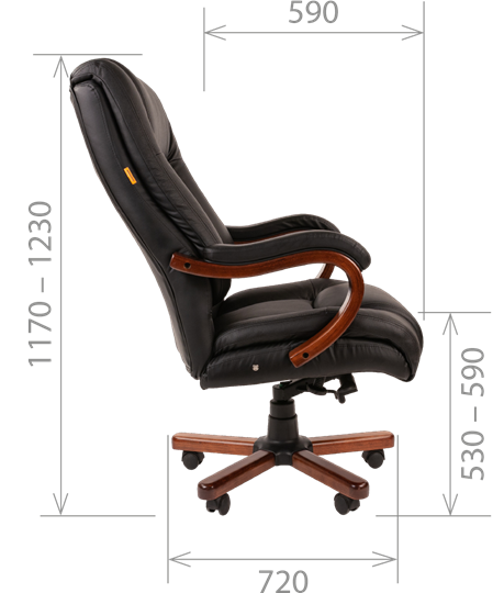 Кресло компьютерное CHAIRMAN 503 в Магадане - изображение 2
