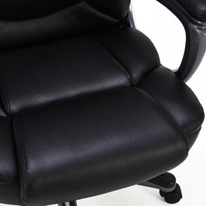 Офисное кресло Brabix Premium Favorite EX-577 (пружинный блок, рециклированная кожа, черное) 531934 в Магадане - предосмотр 7