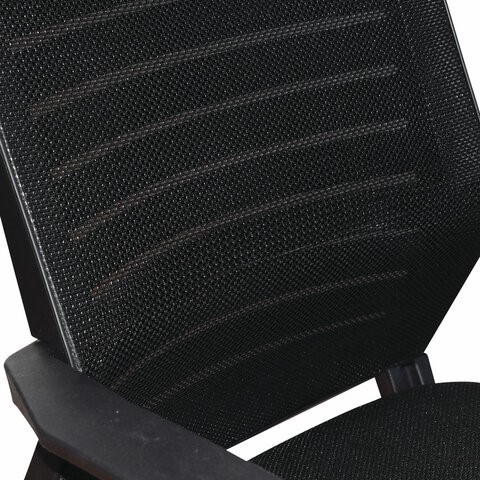 Кресло Brabix Victory MG-016 (подголовник, хром, черное) 531924 в Магадане - изображение 5