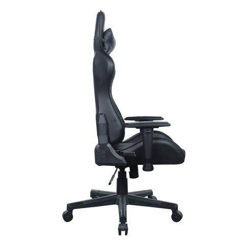 Кресло офисное Brabix GT Carbon GM-115 (две подушки, экокожа, черное) в Магадане - изображение 1