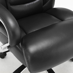 Кресло офисное Brabix Premium Pride HD-100 (натуральная кожа, черное) в Магадане - предосмотр 5