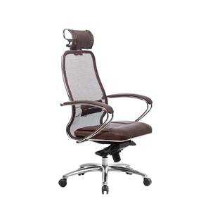 Кресло офисное Samurai SL-2.04, темно-коричневый в Магадане - предосмотр 2