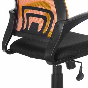 Компьютерное кресло Brabix Fly MG-396 (с подлокотниками, сетка, оранжевое/черное) в Магадане - предосмотр 5