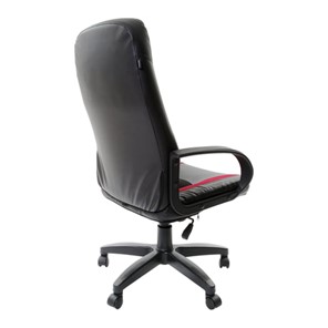 Офисное кресло Brabix Strike EX-525 (экокожа черная, ткань черная/бордовая, TW) в Магадане - предосмотр 1
