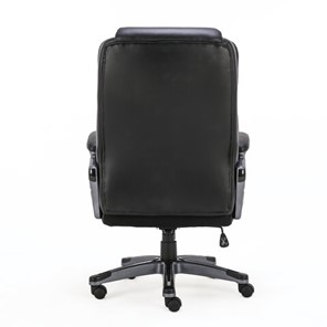 Офисное кресло Brabix Premium Favorite EX-577 (пружинный блок, рециклированная кожа, черное) 531934 в Магадане - предосмотр 4