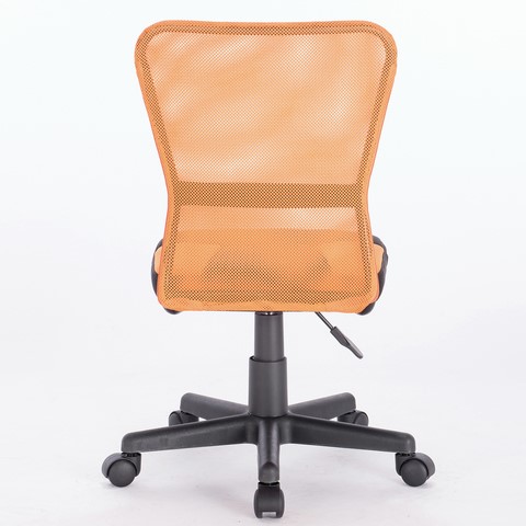 Кресло Brabix Smart MG-313 (без подлокотников, комбинированное, черное/оранжевое) в Магадане - изображение 4