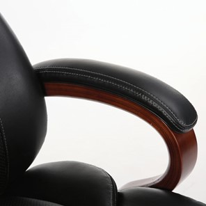 Кресло компьютерное Brabix Premium Magnum EX-701 (дерево, рециклированная кожа, черное) 531827 в Магадане - предосмотр 6