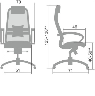 Офисное кресло Samurai SL-1.04, темно-бордовый в Магадане - изображение 1