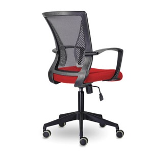 Компьютерное кресло Brabix Wings MG-309 (пластик черный, сетка, черное/красное) 532014 в Магадане - предосмотр 2