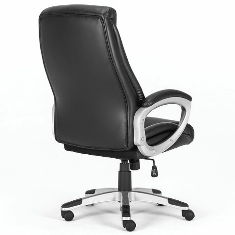 Кресло Brabix Premium Grand EX-501 (рециклированная кожа, черное) 531950 в Магадане - изображение 2