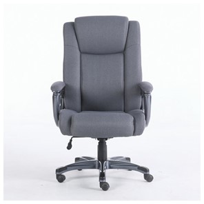 Кресло офисное Brabix Premium Solid HD-005 (ткань, серое) 531823 в Магадане - предосмотр 2