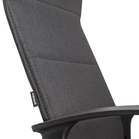Кресло офисное Brabix Delta EX-520 (ткань, серое) 531579 в Магадане - изображение 3
