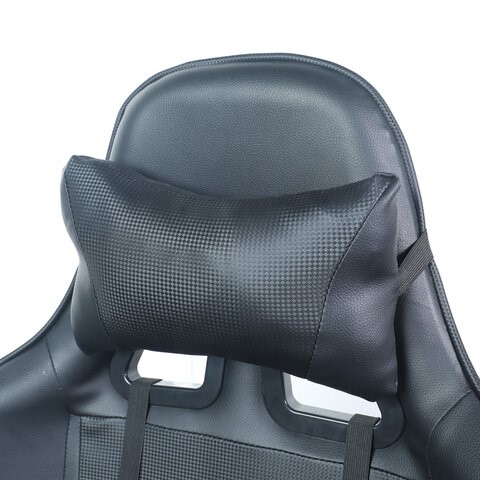 Кресло офисное Brabix GT Carbon GM-115 (две подушки, экокожа, черное) в Магадане - изображение 5