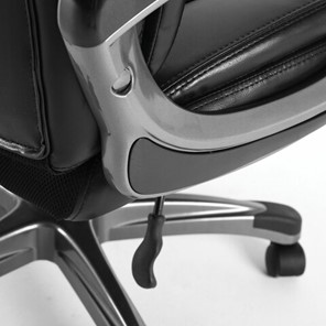 Компьютерное кресло Brabix Premium Solid HD-005 (рециклированная кожа, черное) 531941 в Магадане - предосмотр 8