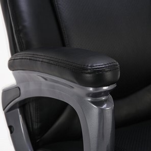 Офисное кресло Brabix Premium Favorite EX-577 (пружинный блок, рециклированная кожа, черное) 531934 в Магадане - предосмотр 10