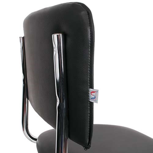 Офисный стул Sylwia chrome P100, кож/зам V4 в Магадане - изображение 4