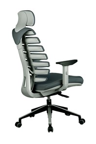 Кресло Riva Chair SHARK (Серый/серый) в Магадане - предосмотр 3