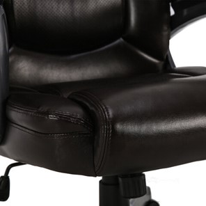 Офисное кресло Brabix Premium Favorite EX-577 (пружинный блок, рециклир. кожа, коричневое) 531936 в Магадане - предосмотр 8