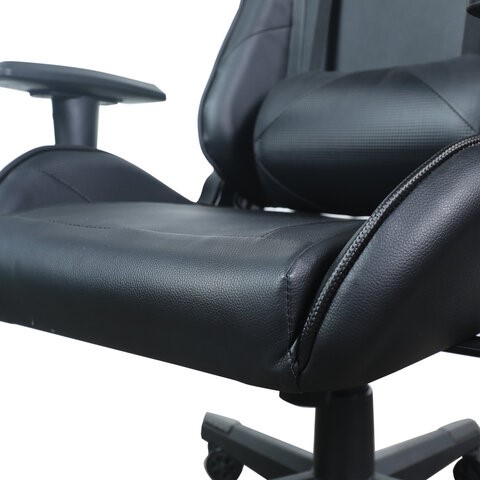 Кресло офисное Brabix GT Carbon GM-115 (две подушки, экокожа, черное) в Магадане - изображение 8