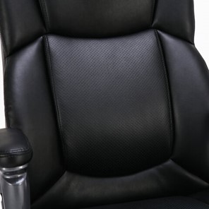 Офисное кресло Brabix Premium Favorite EX-577 (пружинный блок, рециклированная кожа, черное) 531934 в Магадане - предосмотр 6