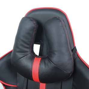 Офисное кресло Brabix GT Carbon GM-120 (две подушки, экокожа, черное/красное) 531931 в Магадане - предосмотр 5