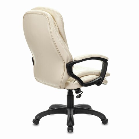 Кресло офисное Brabix Premium Omega EX-589 (экокожа, бежевое) 532095 в Магадане - изображение 2