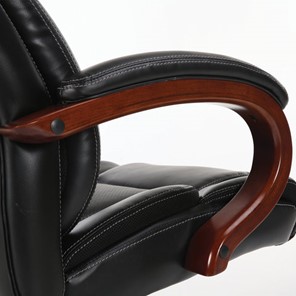 Кресло компьютерное Brabix Premium Magnum EX-701 (дерево, рециклированная кожа, черное) 531827 в Магадане - предосмотр 9
