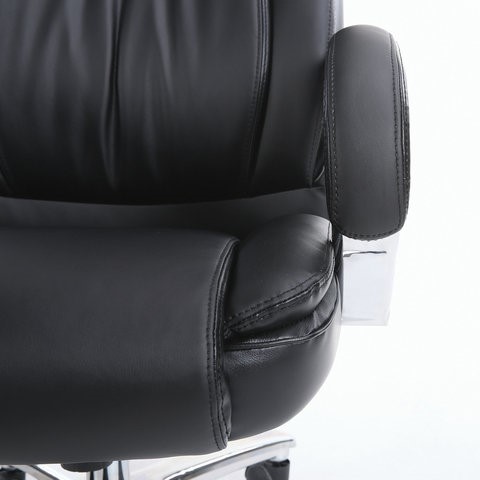 Офисное кресло Brabix Premium Advance EX-575 (хром, экокожа, черное) 531825 в Магадане - изображение 11