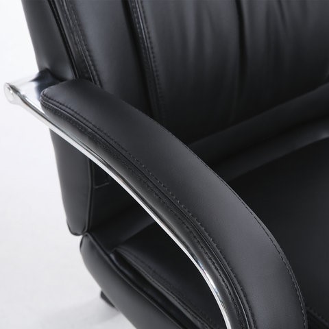 Офисное кресло Brabix Premium Advance EX-575 (хром, экокожа, черное) 531825 в Магадане - изображение 10