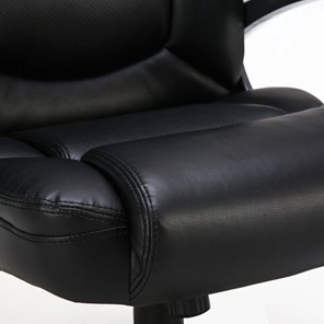 Офисное кресло Brabix Premium Favorite EX-577 (пружинный блок, рециклированная кожа, черное) 531934 в Магадане - предосмотр 8
