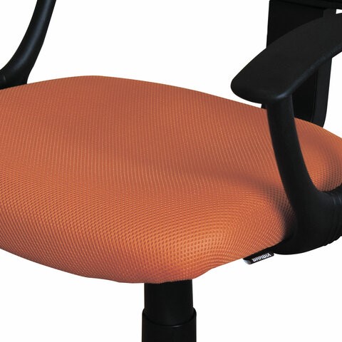 Компьютерное кресло Brabix Flip MG-305 (ткань TW, оранжевое/черное) в Магадане - изображение 5