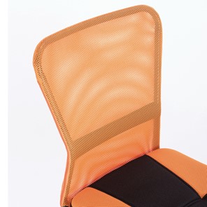 Кресло Brabix Smart MG-313 (без подлокотников, комбинированное, черное/оранжевое) в Магадане - предосмотр 5